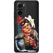 Черный чехол BoxFace Xiaomi Poco F3 Tanker Girl