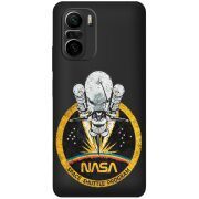 Черный чехол BoxFace Xiaomi Poco F3 NASA Spaceship