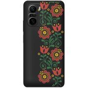Черный чехол BoxFace Xiaomi Poco F3 Ethno
