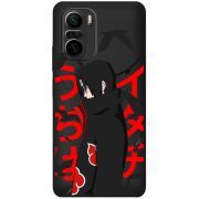 Черный чехол BoxFace Xiaomi Poco F3 Учиха Итачи