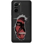 Черный чехол BoxFace Xiaomi Poco F3 Нападение на Титана