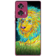 Чехол BoxFace Motorola Edge 50 Fusion Moonlight Lion