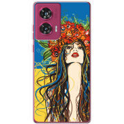 Чехол BoxFace Motorola Edge 50 Fusion Ukraine Girl