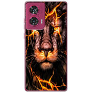 Чехол BoxFace Motorola Edge 50 Fusion Fire Lion