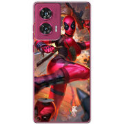 Чехол BoxFace Motorola Edge 50 Fusion Woman Deadpool