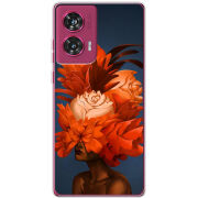 Чехол BoxFace Motorola Edge 50 Fusion Exquisite Orange Flowers