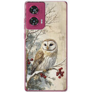 Чехол BoxFace Motorola Edge 50 Fusion Christmas Owl