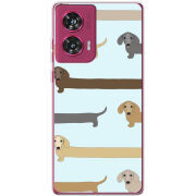 Чехол BoxFace Motorola Edge 50 Fusion Dachshund