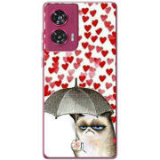 Чехол BoxFace Motorola Edge 50 Fusion Raining Hearts
