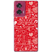 Чехол BoxFace Motorola Edge 50 Fusion Happy Valentines