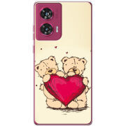 Чехол BoxFace Motorola Edge 50 Fusion Teddy Bear Love