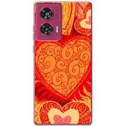 Чехол BoxFace Motorola Edge 50 Fusion Warm Hearts