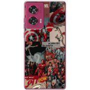 Чехол BoxFace Motorola Edge 50 Fusion Marvel Avengers