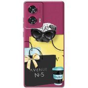 Прозрачный чехол BoxFace Motorola Edge 50 Fusion Fashion Pug