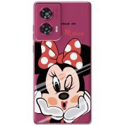 Прозрачный чехол BoxFace Motorola Edge 50 Fusion Lady M