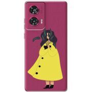Прозрачный чехол BoxFace Motorola Edge 50 Fusion Just a Girl