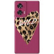 Прозрачный чехол BoxFace Motorola Edge 50 Fusion Wild Love