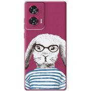 Прозрачный чехол BoxFace Motorola Edge 50 Fusion MR. Rabbit