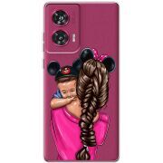 Прозрачный чехол BoxFace Motorola Edge 50 Fusion Mouse Mommy