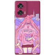 Прозрачный чехол BoxFace Motorola Edge 50 Fusion Wiked Lady