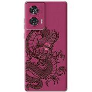 Прозрачный чехол BoxFace Motorola Edge 50 Fusion Chinese Dragon