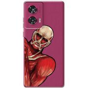 Прозрачный чехол BoxFace Motorola Edge 50 Fusion Титан
