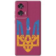 Прозрачный чехол BoxFace Motorola Edge 50 Fusion Gold Trident