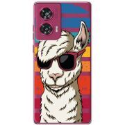 Прозрачный чехол BoxFace Motorola Edge 50 Fusion Стильна Лама