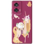 Прозрачный чехол BoxFace Motorola Edge 50 Fusion Uni Blonde