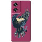 Прозрачный чехол BoxFace Motorola Edge 50 Fusion Eagle