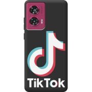Черный чехол BoxFace Motorola Edge 50 Fusion Tik Tok