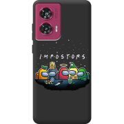 Черный чехол BoxFace Motorola Edge 50 Fusion Among Us Impostors