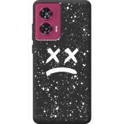 Черный чехол BoxFace Motorola Edge 50 Fusion Sad Way