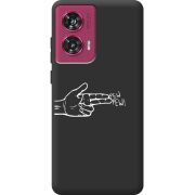 Черный чехол BoxFace Motorola Edge 50 Fusion Pew Pew
