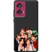 Черный чехол BoxFace Motorola Edge 50 Fusion BTS