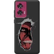 Черный чехол BoxFace Motorola Edge 50 Fusion Нападение на Титана