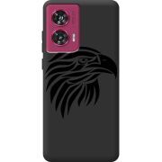 Черный чехол BoxFace Motorola Edge 50 Fusion Eagle