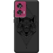 Черный чехол BoxFace Motorola Edge 50 Fusion 