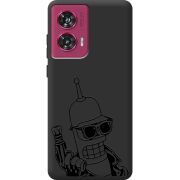 Черный чехол BoxFace Motorola Edge 50 Fusion 