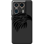 Черный чехол BoxFace Motorola Edge 50 Ultra Eagle