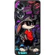 Черный чехол BoxFace OPPO A60 Малий вухань