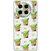 Прозрачный чехол BoxFace Tecno Camon 30 Pattern Baby Yoda