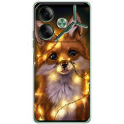 Чехол BoxFace Tecno POVA 6 Різдвяна лисичка