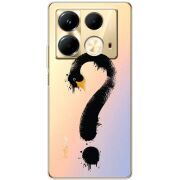 Прозрачный чехол BoxFace Infinix Note 40 4G Swan question