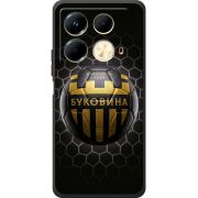 Черный чехол BoxFace Infinix Note 40 4G 