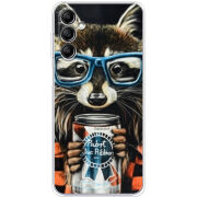 Чехол BoxFace Samsung Galaxy M35 (M356) Енот с банкой