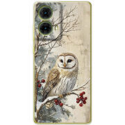 Чехол BoxFace Motorola G85 Christmas Owl