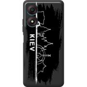 Черный чехол BoxFace ZTE Blade A34 Kyiv