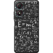 Черный чехол BoxFace ZTE Blade A34 E=mc2