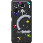 Черный чехол BoxFace Infinix GT 20 Pro Among Us Invisible